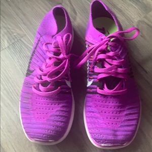 Nike Free Flyknit Sneakers/Shoes - Size 7.5